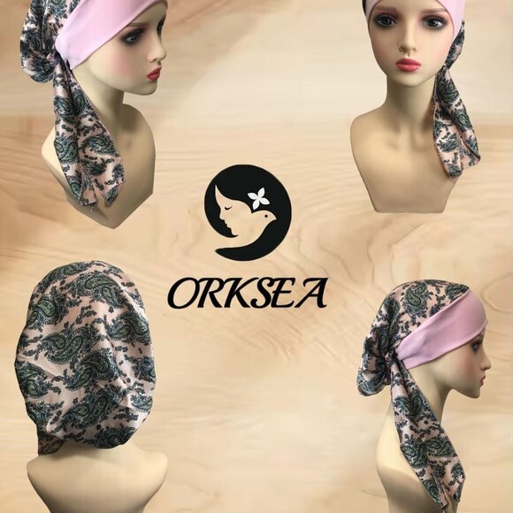 Chemo Headwear for Women Head Scarf Headwraps Silky Soft Turbans for Women Cance - Picture 2 of 6